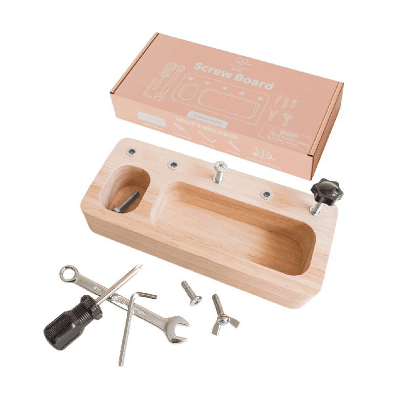 Montessori REU Montessori & Me Screwdriver Board Set