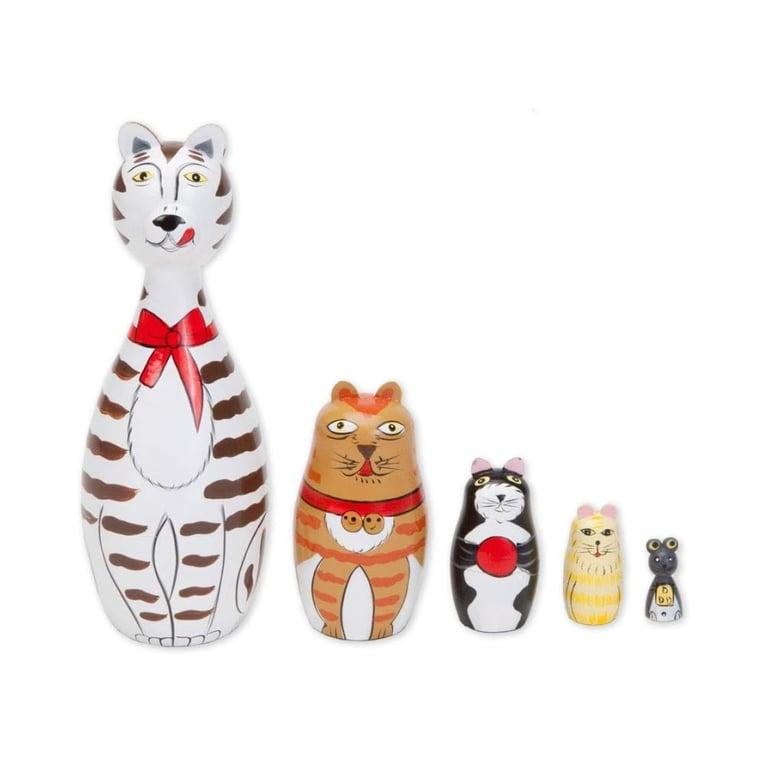 Montessori Bits and Pieces Cats Nesting Dolls