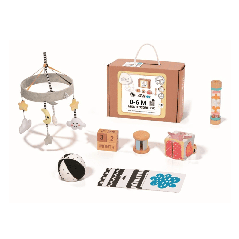 Montessori Elis Design Gift Set for 0-6 Months