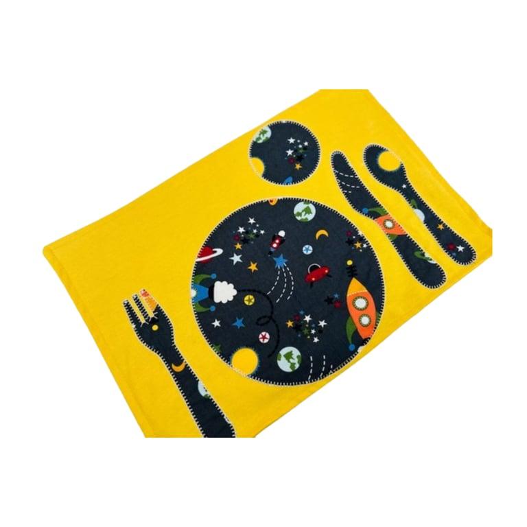 Montessori Rock-A-Toy Montessori Placemat Space