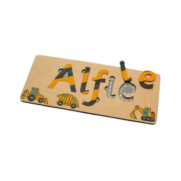 Montessori Little Letter Avenue Personalised Name Puzzle