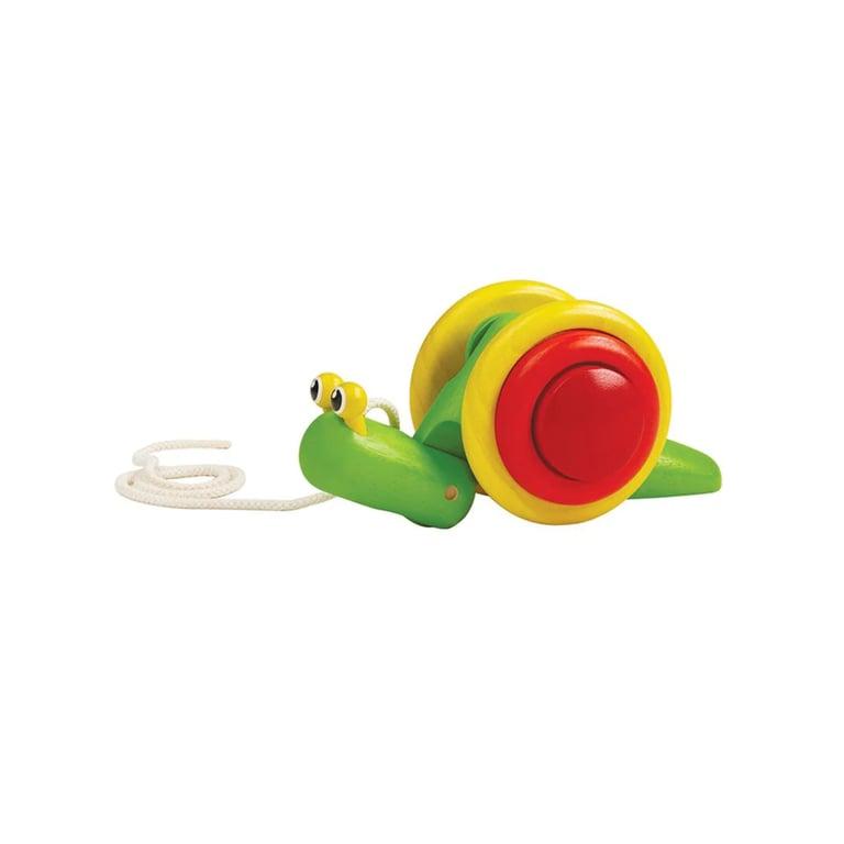 Montessori Plan Toys Pull-Along Snail
