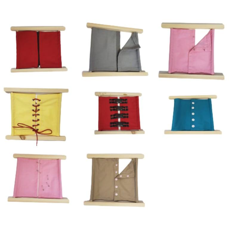 Montessori Nafees Creations Dressing Frames Set