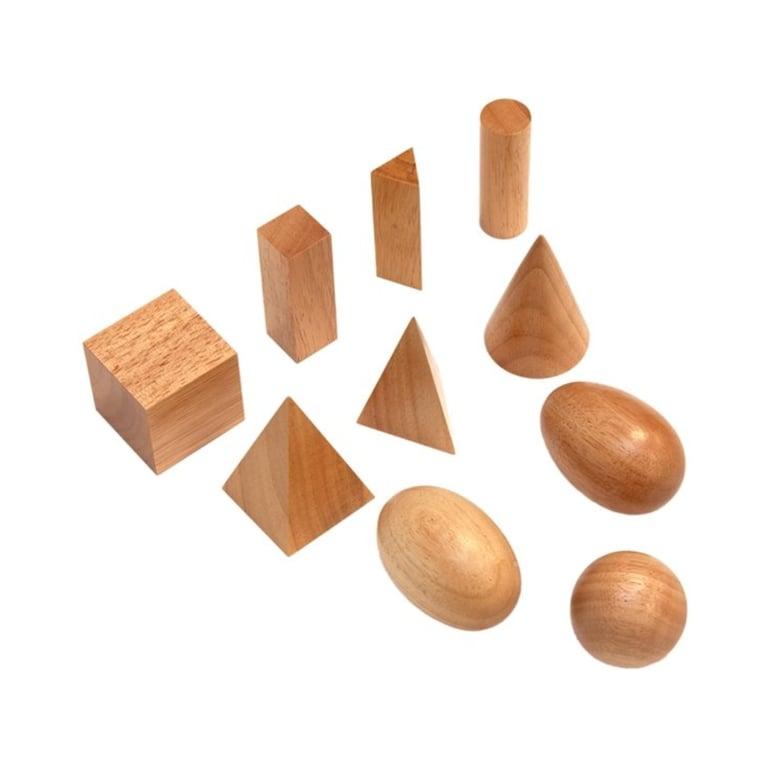 Montessori Alison's Montessori Natural Geometric Solids