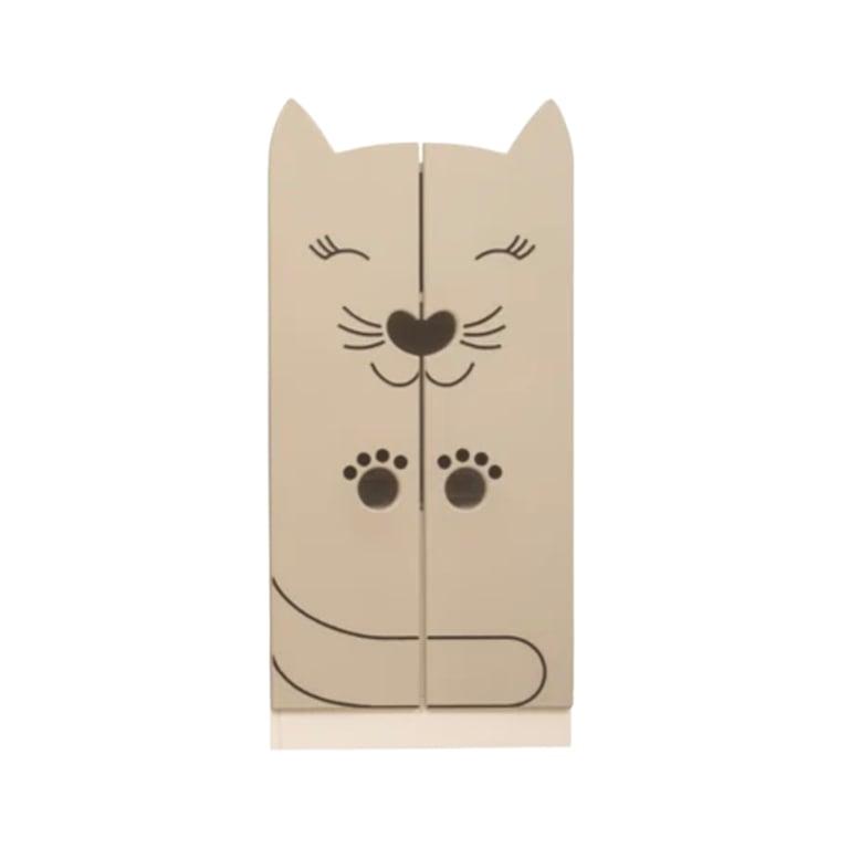 Montessori BusyWood Montessori Animal Dresser Kitty Silk Gray
