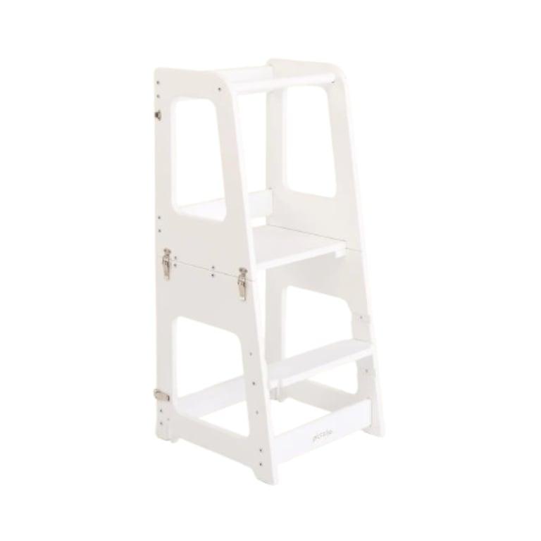 Montessori Piccalio Mini Chef Convertible Helper Tower White
