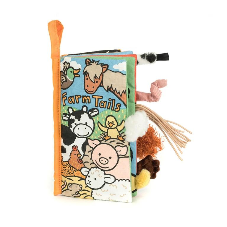 Montessori Jellycat Activity Book Farm Tails