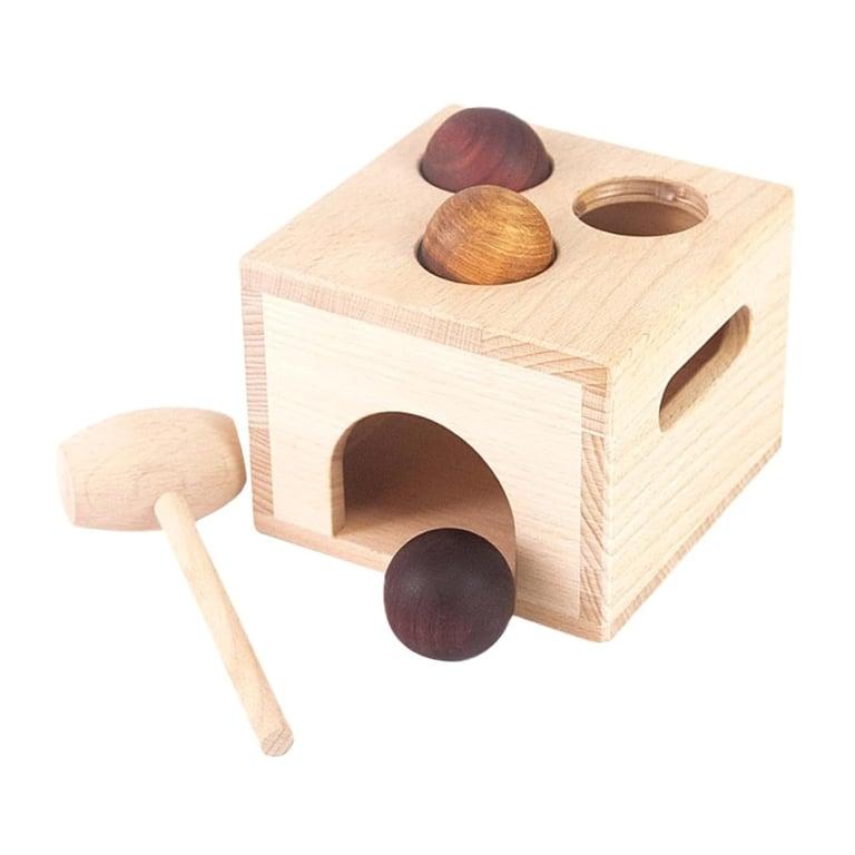 Montessori WOONEKY Ball Pounding Toy