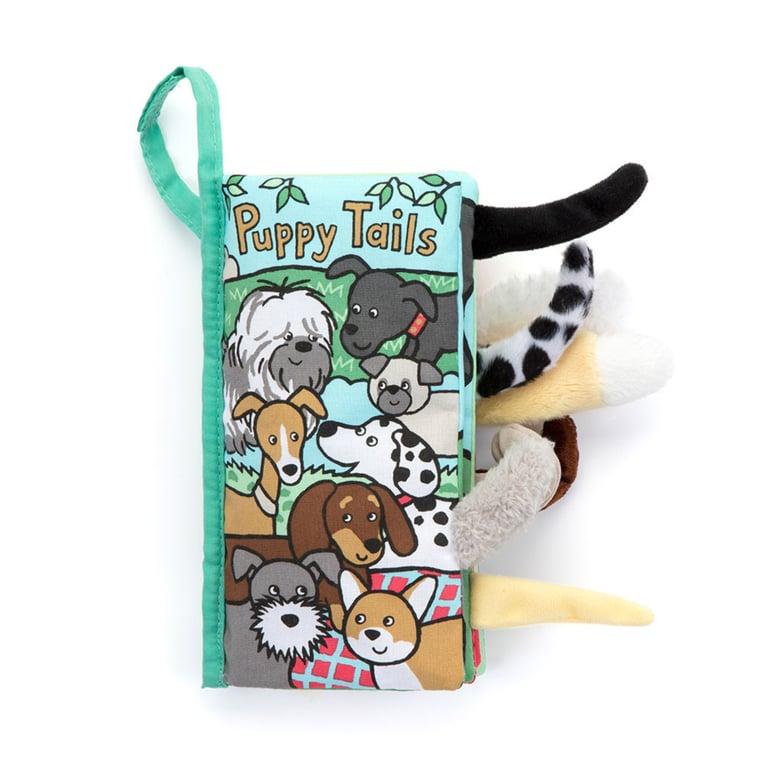 Montessori Jellycat Activity Book Puppy Tails