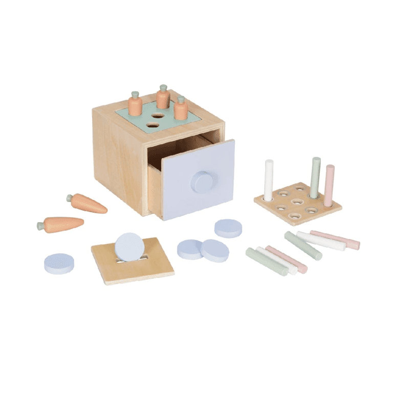 Montessori Elis Design 3 in 1 Object Permanence Box