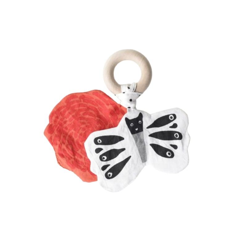 Montessori Wee Gallery Crinkle Teether Butterfly