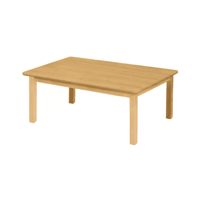 Montessori J. B. Poitras Rectangular Classroom Table Small 24H