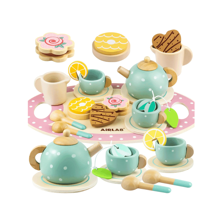 Montessori Airlab Wooden Tea Set