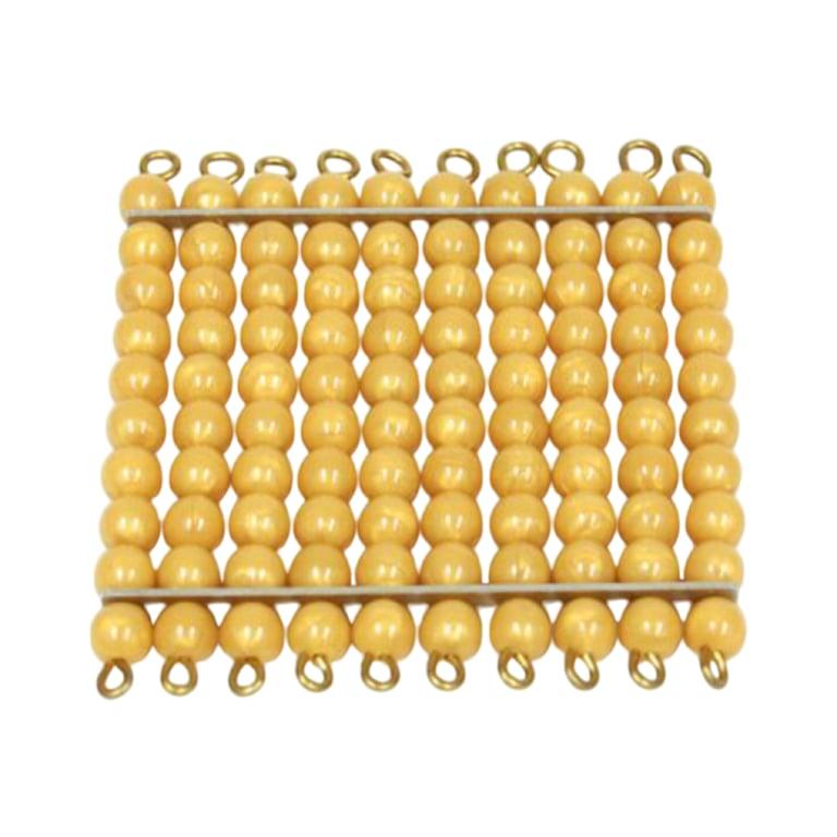 Montessori Kid Advance Montessori Golden Bead Hundred Square