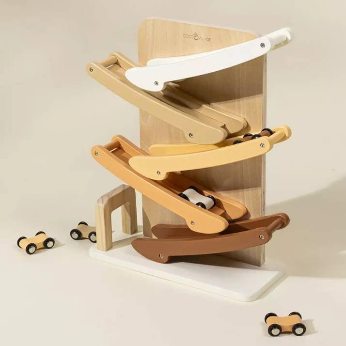 Montessori Coco Village Car Glider Track