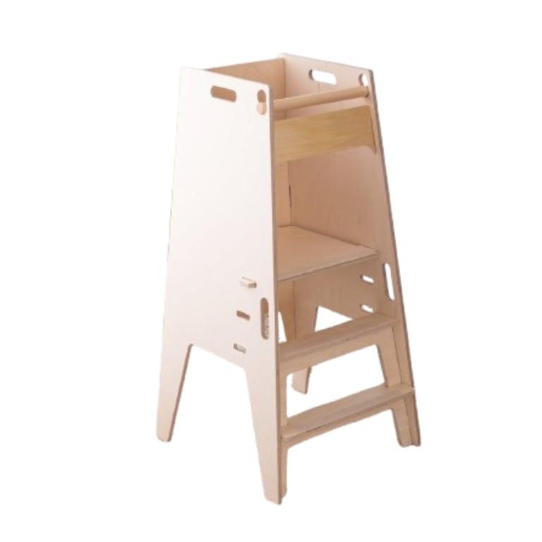 Montessori Sprout Kids Toddler Tower Finished Birch