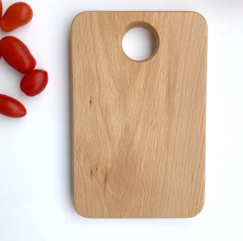 Montessori Olivka Wood Small Wooden Cutting Board