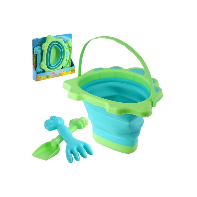 Montessori The Magic Toy Shop Sand Bucket and Spade Set Blue