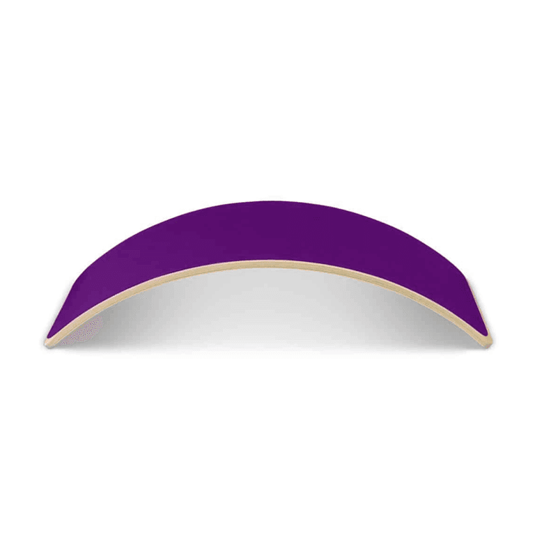 Montessori Jindl Balance Board With Felt Purple