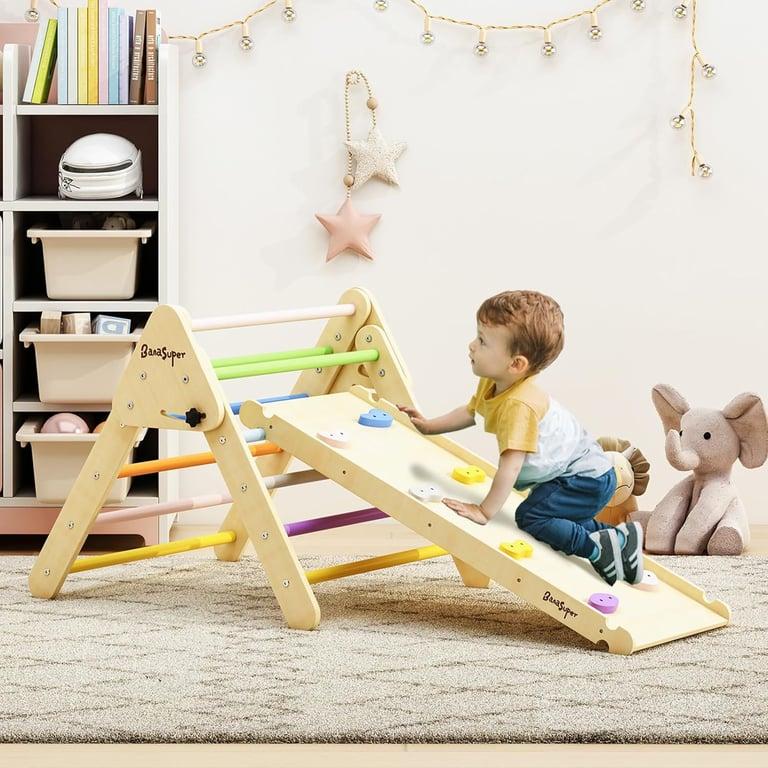 Montessori BanaSuper Climbing Triangle Set With Ramp