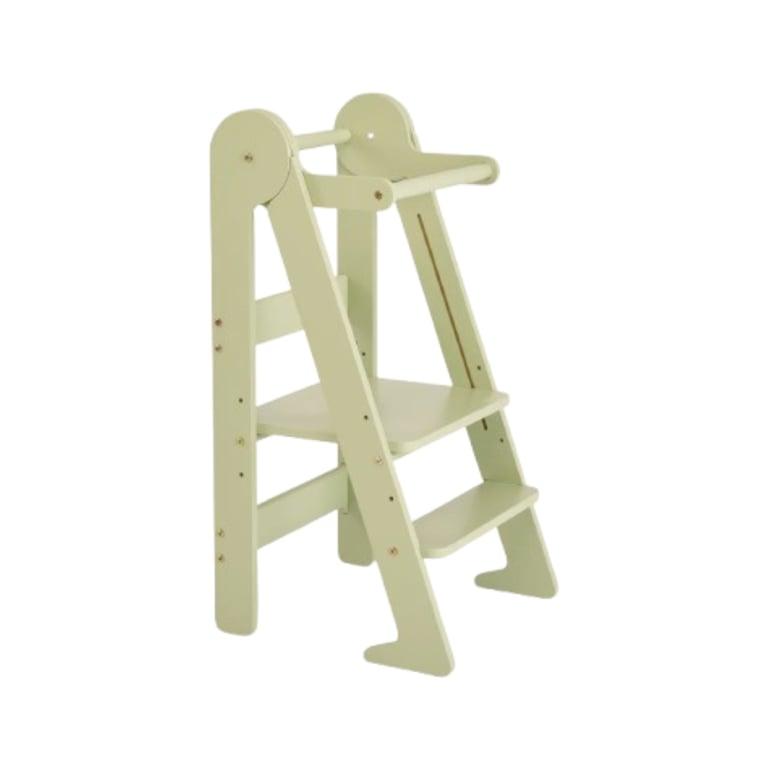Montessori Piccalio Mini Chef Foldable Helper Tower Sage