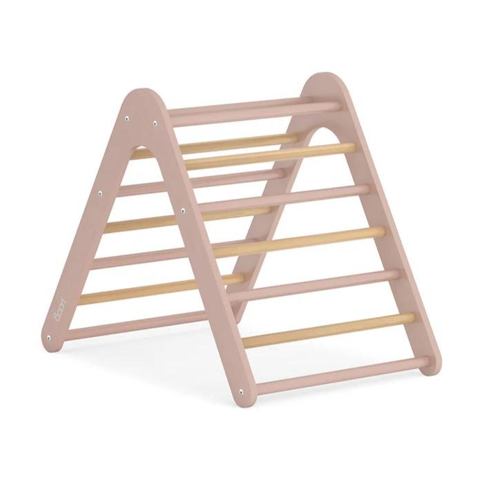 Montessori Boori Tidy Pikler Climbing Triangle V23 Cherry and Almond