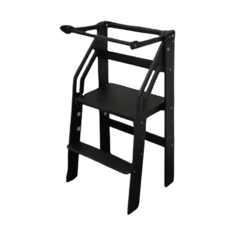 Montessori Woodesa Twin Toddler Tower Black