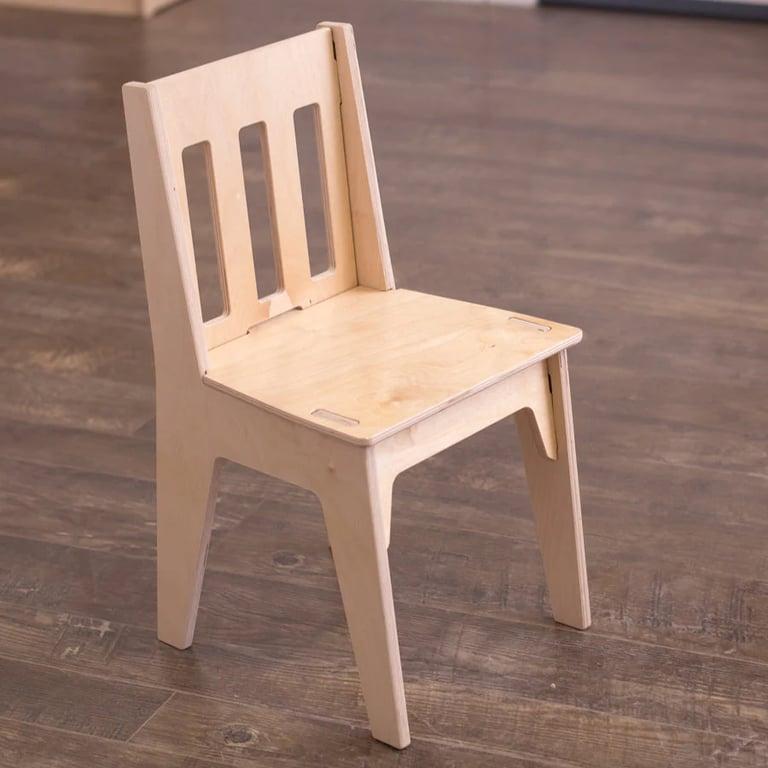 Montessori Sprout Kids Montessori School Kids Chair Birch
