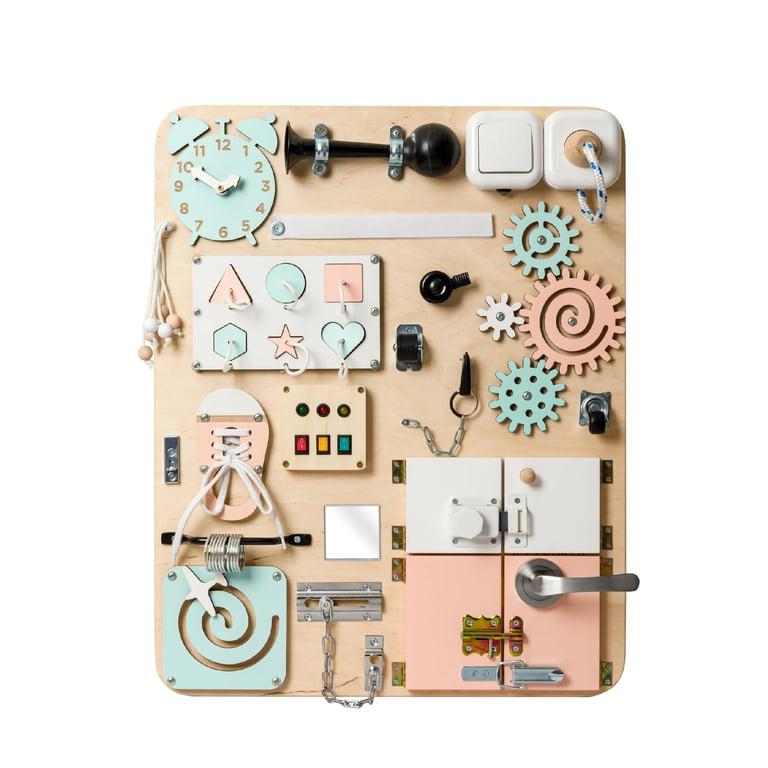 Montessori Woobiboo Premium Busy Board All Day Vacay No Name
