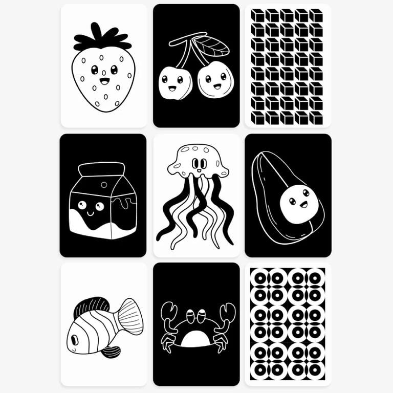 Montessori REU Bub Mats Baby Tummy Time Flashcards