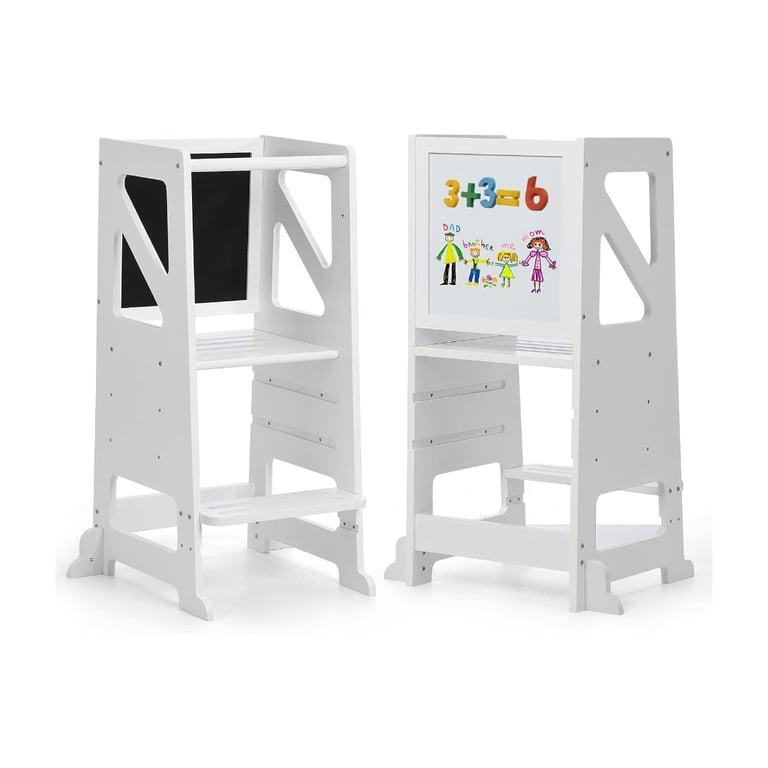 Montessori Bophy Toddler Tower With Chalkboard and Whiteboard