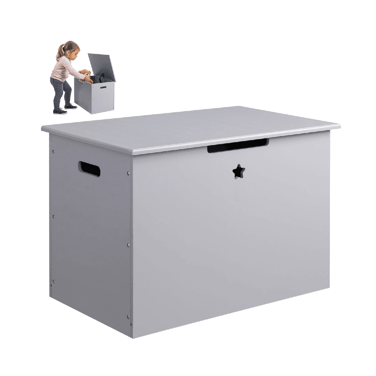 Montessori Navaris Storage Bench Gray