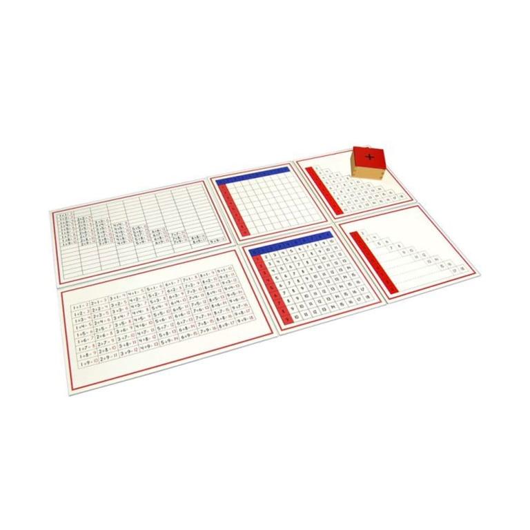 Montessori Kid Advance Montessori Addition Working Charts