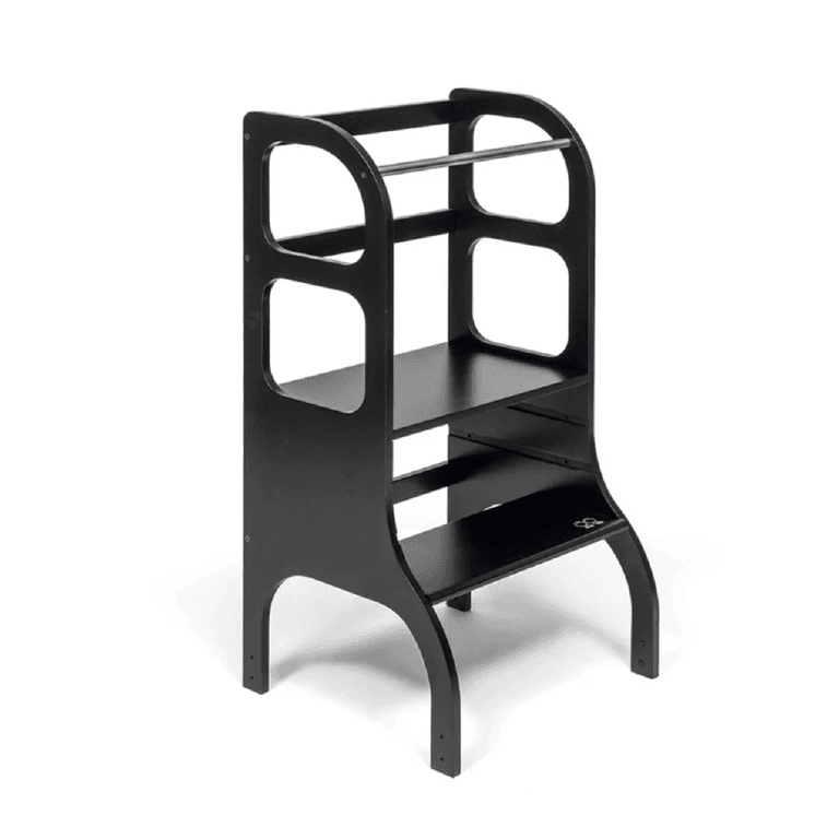 Montessori Ette Tete Step Up Adjustable Toddler Tower Black