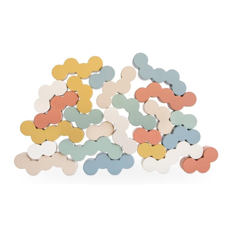 Montessori mushie Wooden Balance Blocks