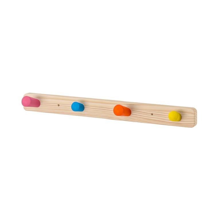 Montessori IKEA FLISAT Knob Rack With 4 Knobs