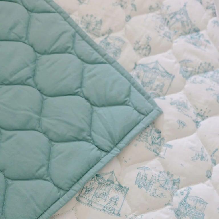 Montessori The Gilded Bird Circus Toile Quilted Playmat