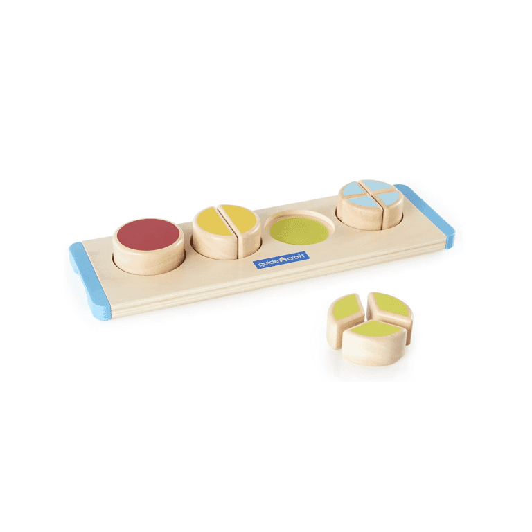 Montessori Guidecraft Starter Circle Fractions