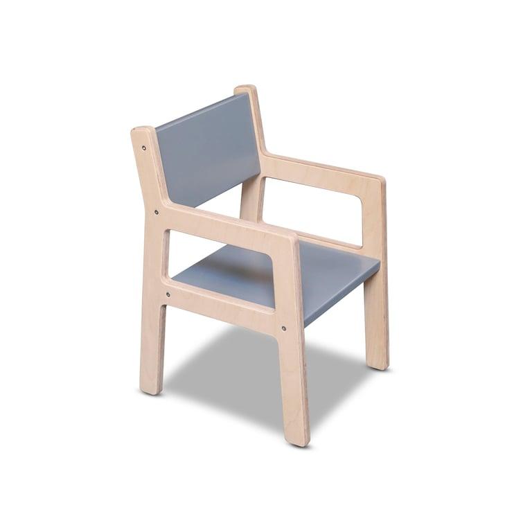 Montessori toddie.nl Skinnie Wooden Chair 1-4 Years Denim Drift