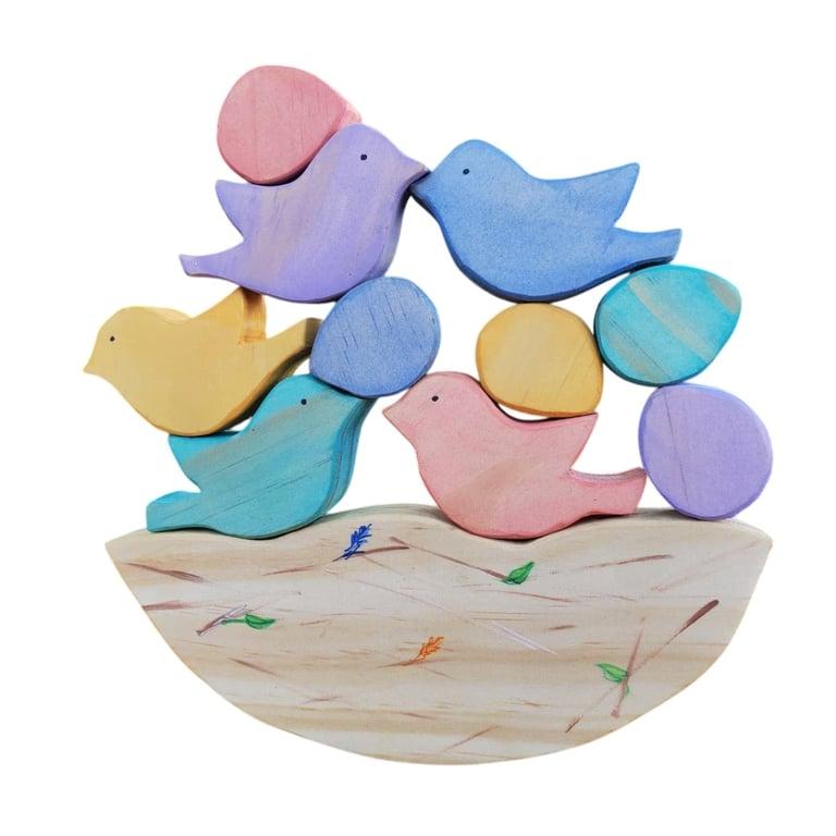 Montessori All About Kids Bird Nest Balance Stacker