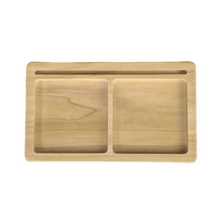 Montessori REU For Littles Shop Learning Tray With Two Parts and Card Holder