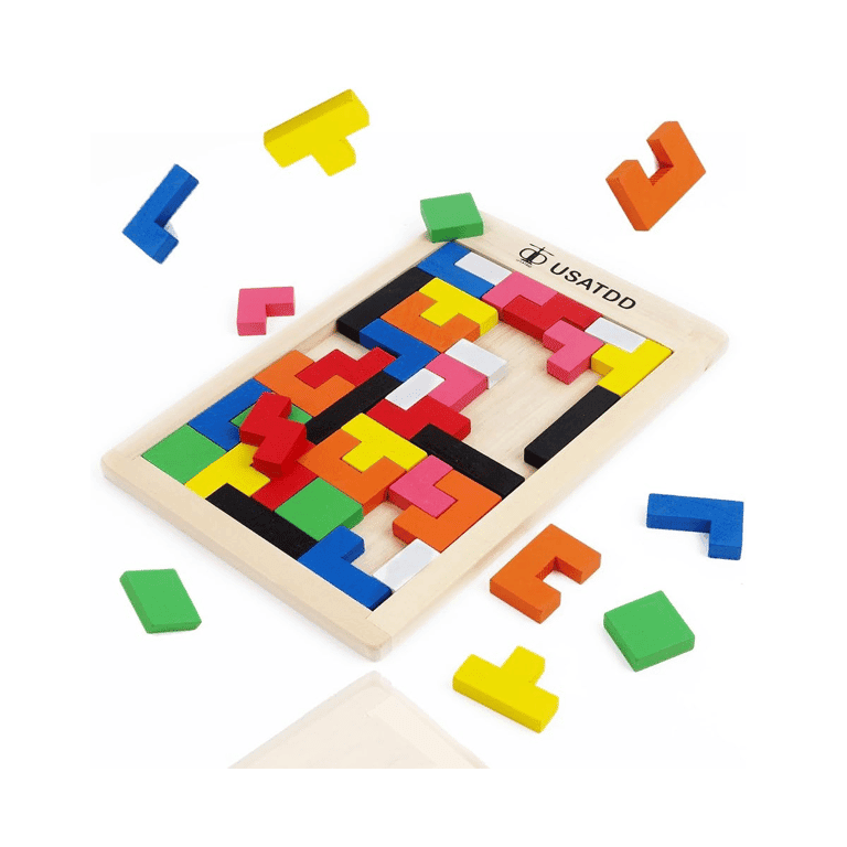 Montessori USATDD Wooden Tangram Puzzle