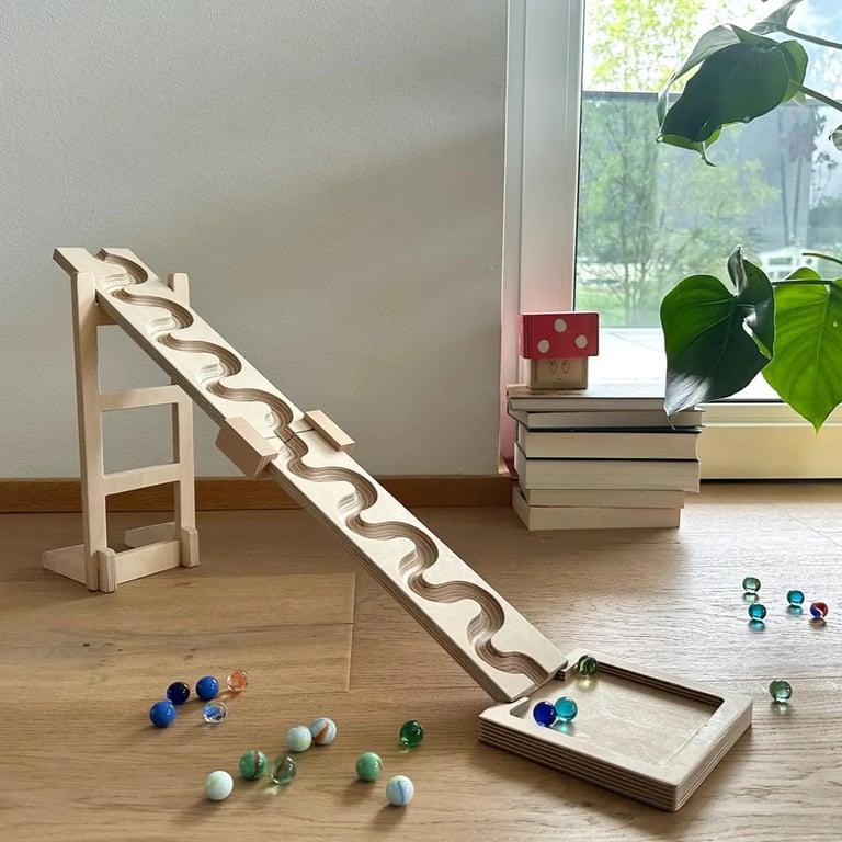 Montessori zuhauseParadiesisch Large Marble Run Set