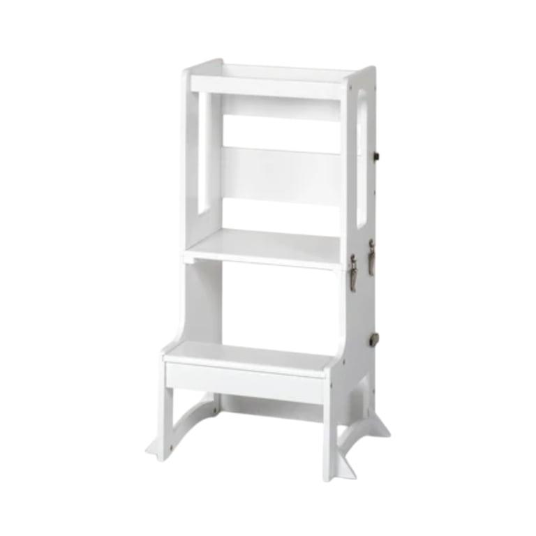 Montessori My Happy Helpers TAVOLO II Convertible Toddler Tower White