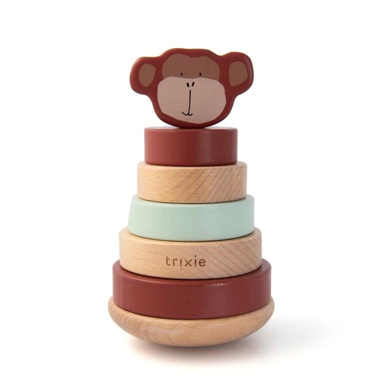 Montessori Trixie Wooden Ring Stacker Monkey