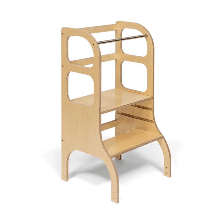 Montessori Ette Tete Step Up Adjustable Toddler Tower Wooden