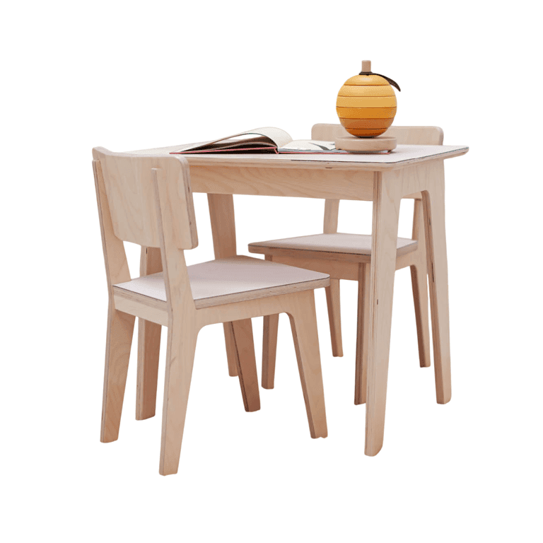 Montessori Studio Baas Table and Chair Birch