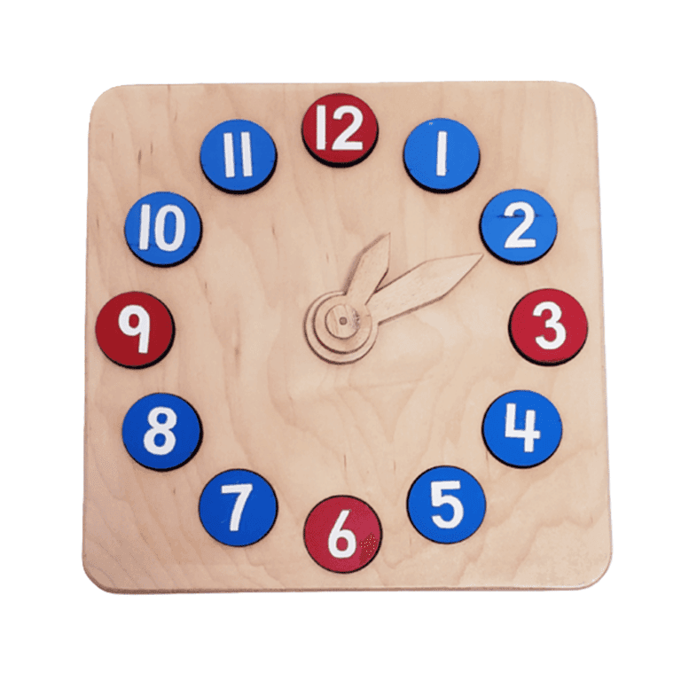 Montessori Nafees Creations Montessori Clock