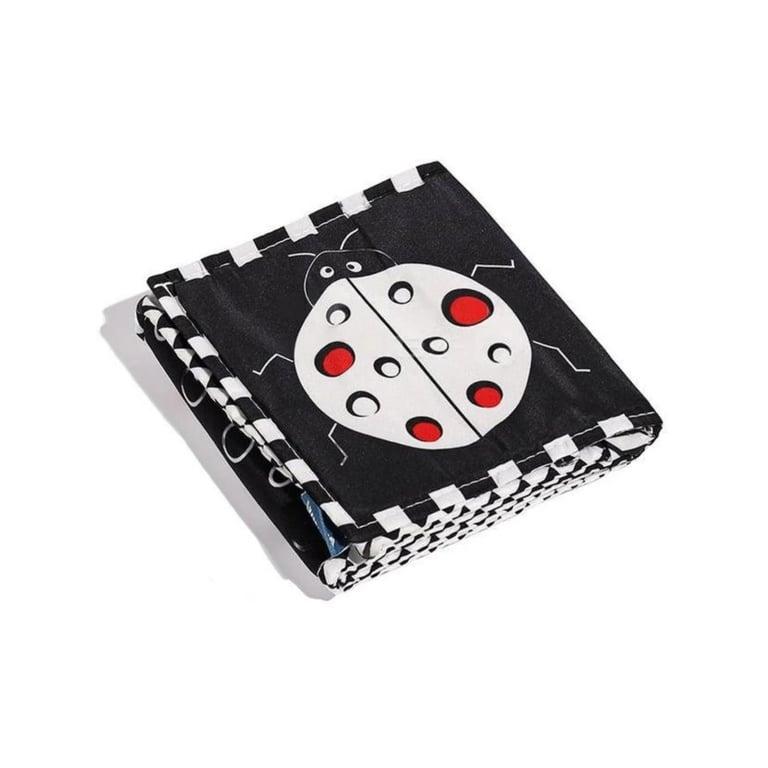 Montessori REU Clever Toys Box Contrast Book Ladybug