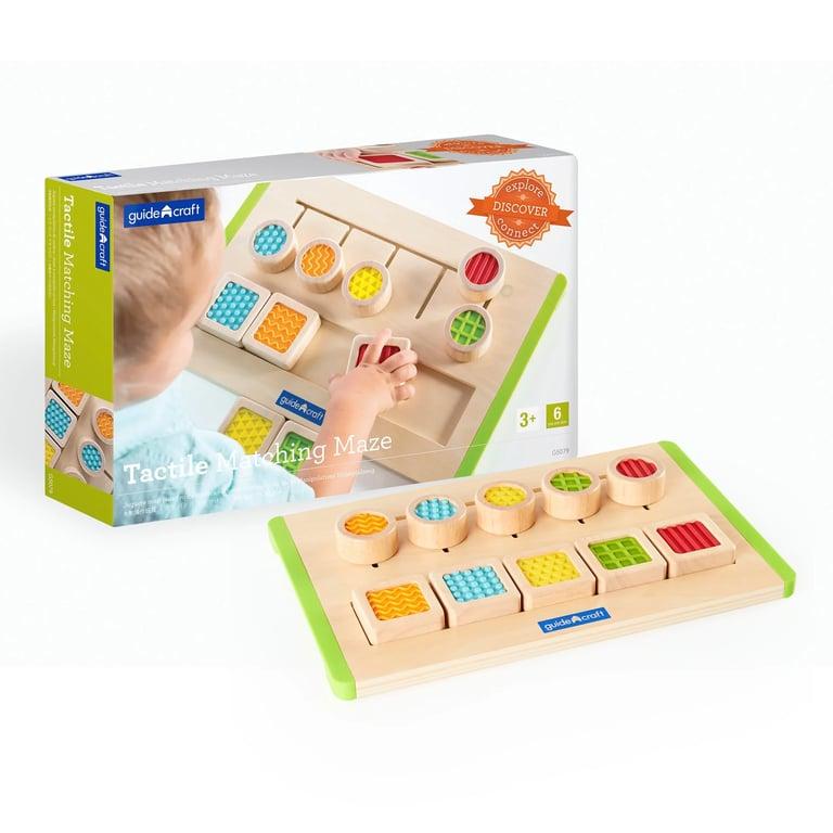 Montessori Guidecraft Tactile Matching Maze